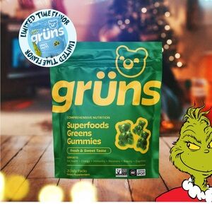 Grüns Superfoods Greens Gummies - sugar free Fresh & Sweet Taste